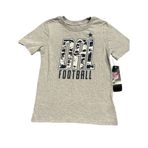 NFL Dallas Cowboys Football Graphic T Shirt Boys Size L New With Tags